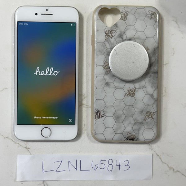 Apple iPhone 8 - Unlocked, Silver, 256 GB, A1905, GSM