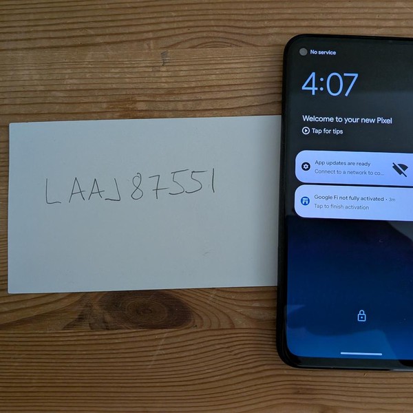 Google Pixel 4a - Google Fi, Black, 128 GB, 6 GB, G025J