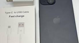 Good
													Apple iPhone 15 - Unlocked, Black, 128 GB, A2846, photo 2 of 7