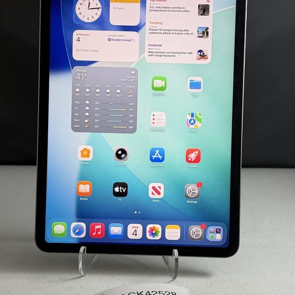 Apple iPad Pro 11 inch 4th Gen 2022 - Unlocked, 256 GB, Gray