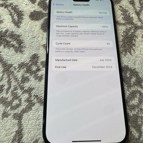 Apple iPhone 16 Plus - Unlocked, 128 GB, Black, A3082