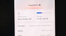 Mint
													OnePlus 13R - Unlocked, Nebula Noir, 256 GB, 12 GB, photo 1 of 16