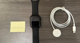 Good
													Apple Watch Series 9 45mm - Unlocked, Midnight, A2984 - Cellular, Aluminum, photo 1 of 5