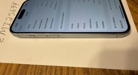 Good
													Apple iPhone 15 - Unlocked, Blue, 128 GB, A2846, photo 5 of 6