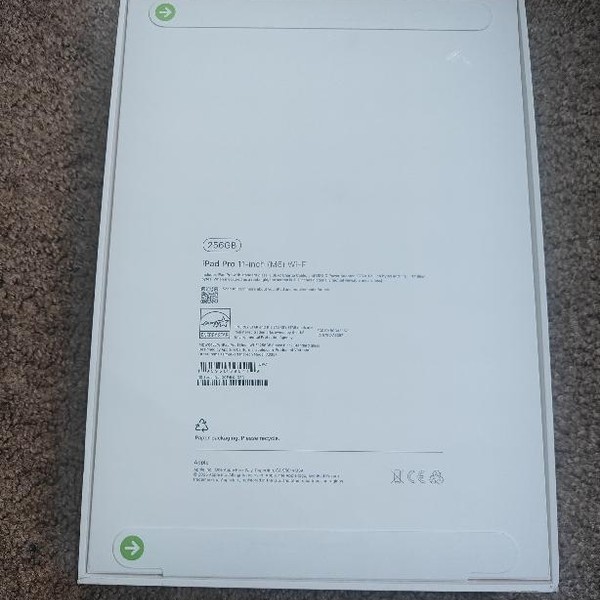 Apple iPad Pro 11 inch (M5) 2025 - Wi-Fi, 256 GB, Space Black, Apple M5 10-Core, A3357, Standard Glass