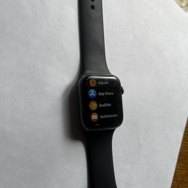 Apple Watch Series 5 44mm - Unlocked, Gray, A2095 Cellular, Aluminum