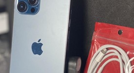 Good
													Apple iPhone 12 Pro Max - Unlocked, Pacific Blue, 256 GB, A2342, photo 2 of 8