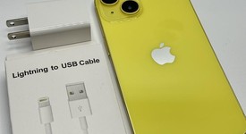 Good
													Apple iPhone 14 - Unlocked, Yellow, 256 GB, A2649, photo 2 of 5