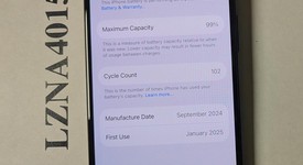 Mint
													Apple iPhone 15 - Unlocked, Black, 128 GB, A2846, photo 2 of 9