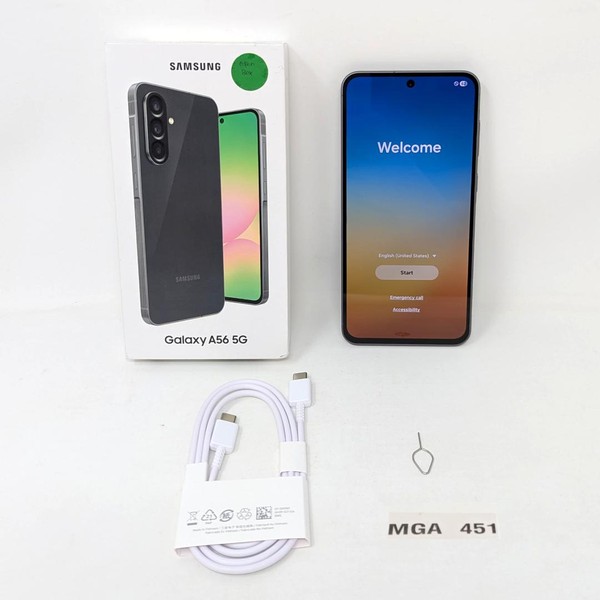 Samsung Galaxy A56 5G - Unlocked Non-US, 256 GB, Graphite, 12 GB