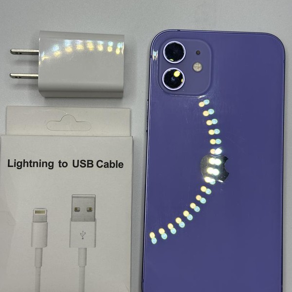 Apple iPhone 12 - Unlocked, 64 GB, Purple, A2172