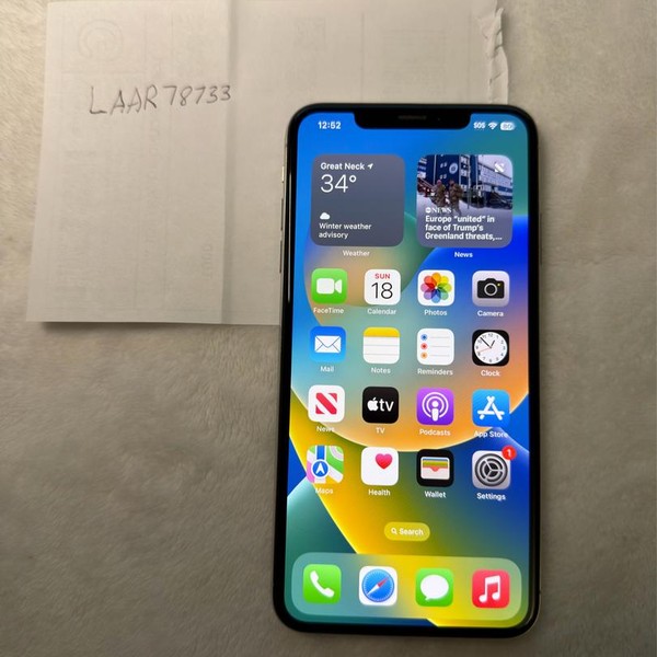 Apple iPhone Xs Max - Unlocked, 512 GB, Silver, A1921