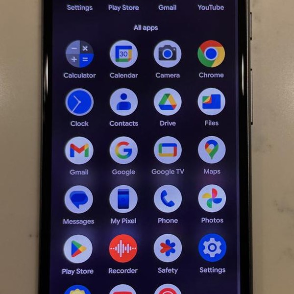 Google Pixel 7a - T-Mobile, Charcoal, 128 GB, 8 GB, GWKK3