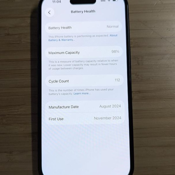 Apple iPhone 15 - Verizon, 128 GB, Black, A2846