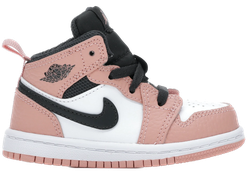 Jordan 1 Mid Pink Quartz (TD) for sale