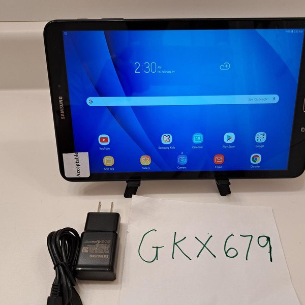 Samsung Galaxy Tab A 10.1 inch 2016 - Wi-Fi, 16 GB, Black, 2 GB, SM-T580