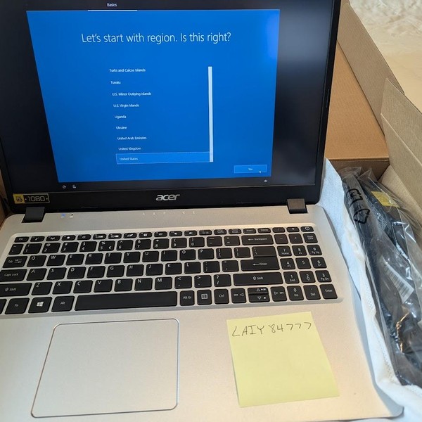 Acer Aspire Laptop