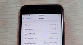 Good
													Apple iPhone 8 - Unlocked, Red, 64 GB, A1905, GSM, photo 3 of 5