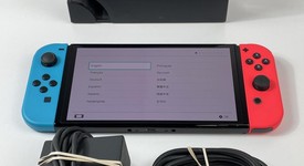Fair
													Nintendo Switch - OLED - Red & Blue, 64 GB, photo 1 of 8