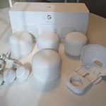 Good Google Nest WiFi Mesh Router - Snow, 1 Router, 2 Nest Points