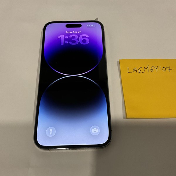 Apple iPhone 14 Pro Max - Unlocked, 256 GB, Purple, A2651