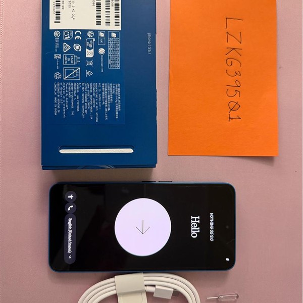 Nothing Phone 3a - Unlocked, Blue, 256 GB, 12 GB