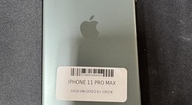 Good
													Apple iPhone 11 Pro Max - Unlocked, Green, 64 GB, A2161, photo 6 of 6