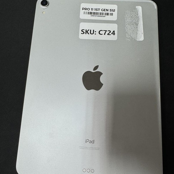Apple iPad Pro 11 inch 2018 - Wi-Fi, 512 GB, Silver, A1980