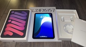 Mint
													Apple iPad Mini 7th Gen - Unlocked, Purple, 128 GB, A2995, photo 1 of 11