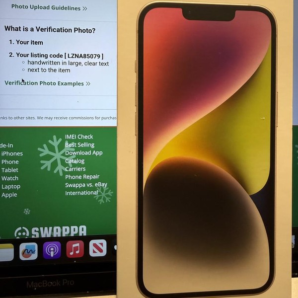 Apple iPhone 14 - Verizon, 128 GB, Starlight, A2649