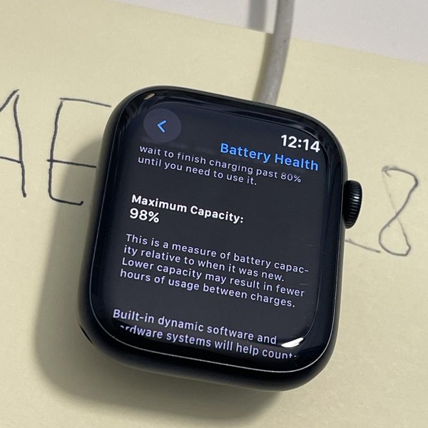 Apple Watch Series 8 45mm - Unlocked, Midnight, A2774 - Cellular, Aluminum