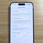 Good Apple iPhone 15 - Unlocked, 128 GB, Blue, A2846