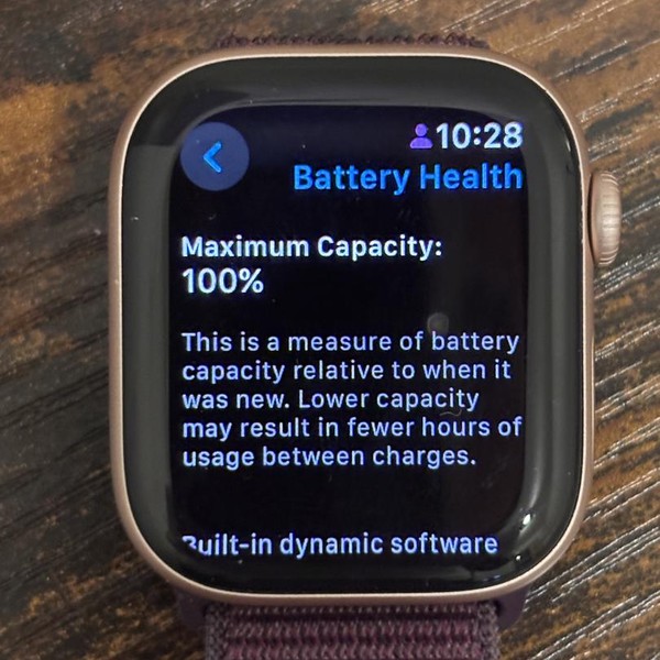 Apple Watch Series 10 42mm - Rose Gold, A2997 - GPS, Aluminum