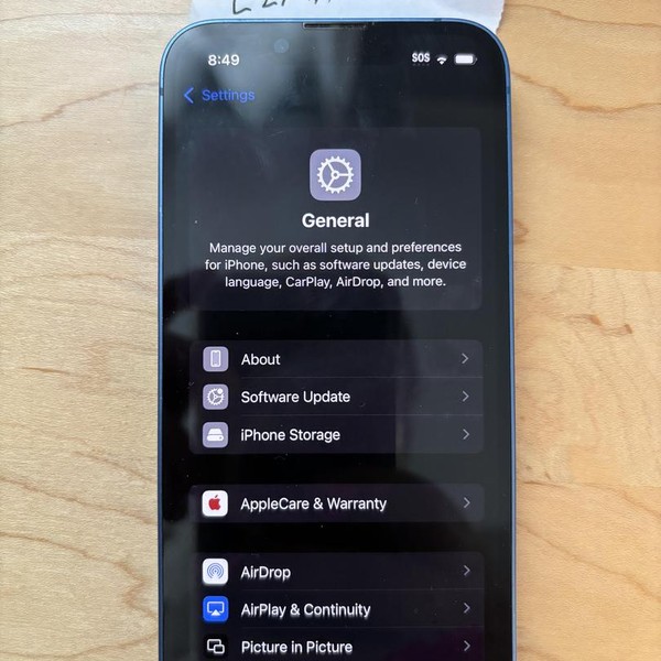 Apple iPhone 13 Mini - Unlocked, 128 GB, Blue, A2481