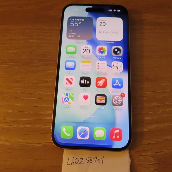 Apple iPhone 15 - Unlocked, 128 GB, Pink, A2846