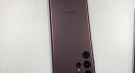 Good
													Samsung Galaxy S22 Ultra - Unlocked, Burgundy, 256 GB, 12 GB, SM-S908U1, photo 2 of 3