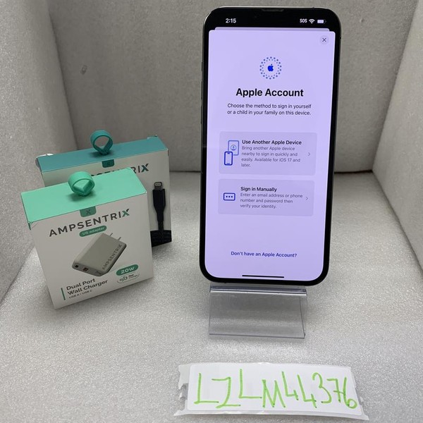 Apple iPhone 13 Pro Max - Unlocked, 128 GB, Graphite, A2484