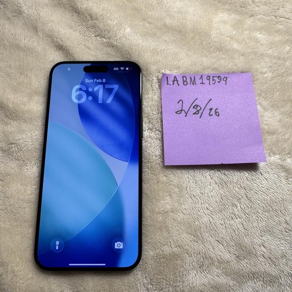 Apple iPhone 15 Pro Max - Unlocked, 256 GB, Black, A2849