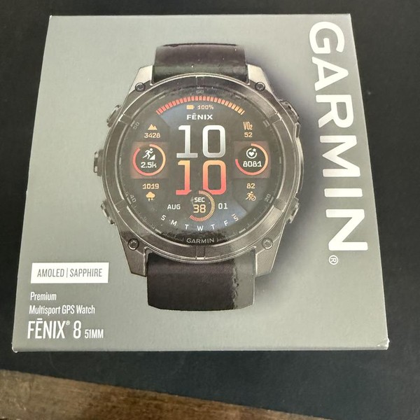 Garmin Fenix 8 - Sapphire, AMOLED