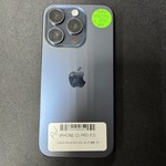 Good Apple iPhone 15 Pro - Unlocked Non-US, Blue, 256 GB, A3101