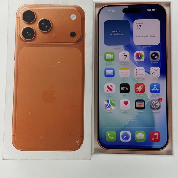 Apple iPhone 17 Pro Max - AT&T, 1 TB, Cosmic Orange, A3257
