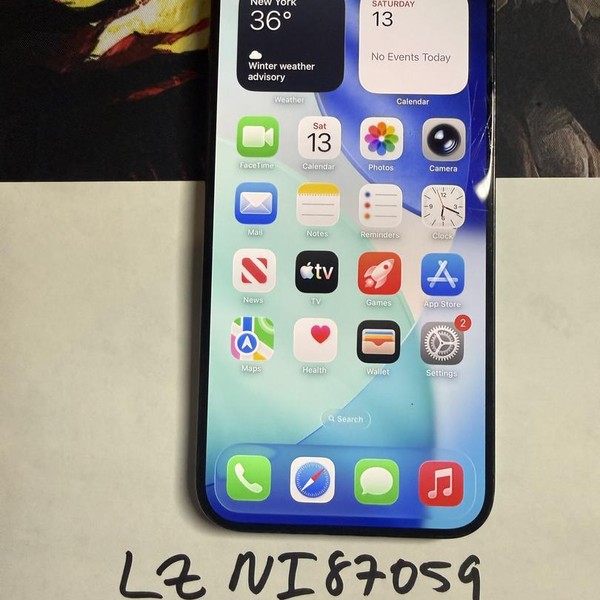 Apple iPhone 15 Pro Max - Unlocked, 256 GB, Blue, A2849