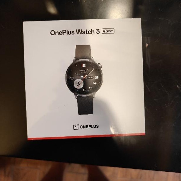 OnePlus Watch 3 - Black Steel, 43mm