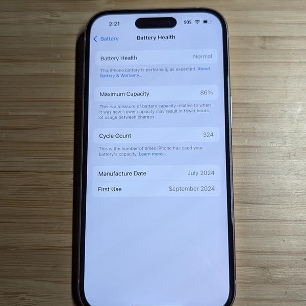 Apple iPhone 15 - Unlocked, 128 GB, Pink, A2846