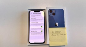 Mint
													Apple iPhone 13 - Unlocked, Blue, 128 GB, A2482, photo 2 of 9