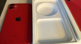 Mint
													Apple iPhone 11 - Unlocked, Red, 64 GB, A2111, photo 1 of 7