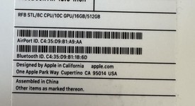 Good
													MacBook Air 2022 - 13" - Apple M2, Starlight, 512 GB, 16 GB, photo 2 of 17