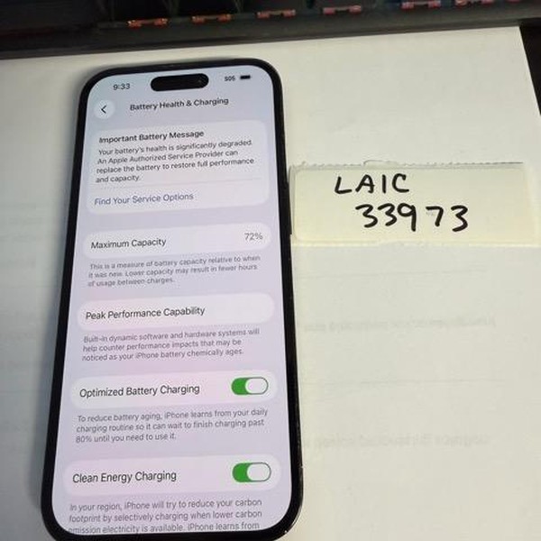 Apple iPhone 14 Pro - AT&T, 512 GB, Black, A2650