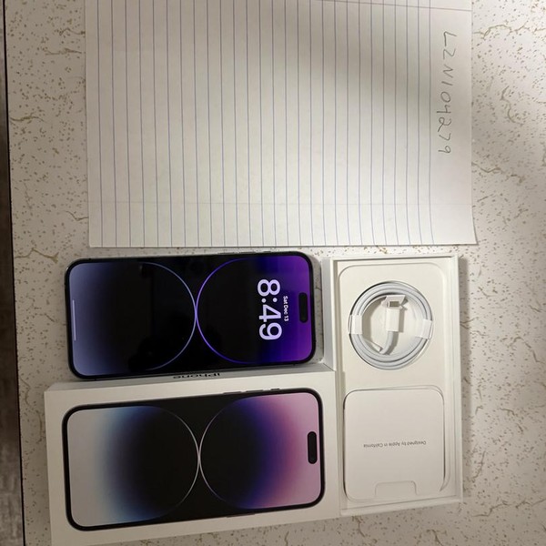 Apple iPhone 14 Pro Max - Unlocked, 512 GB, Purple, A2651