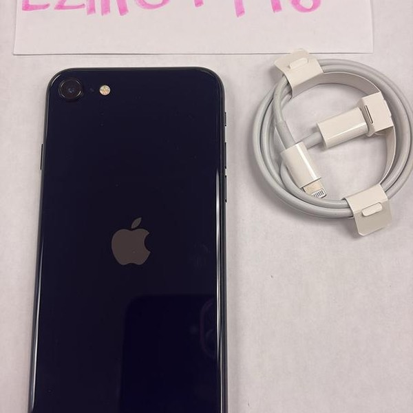 Apple iPhone SE 3rd Gen 2022 - Unlocked, 64 GB, Midnight, A2595